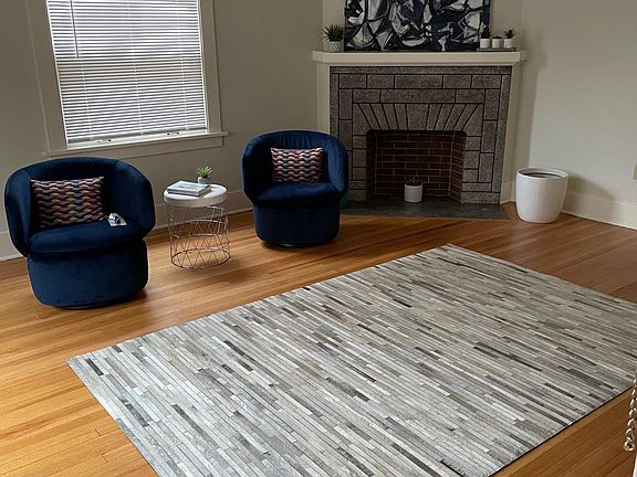 Partially staged Living Room (will not rent as furnished)