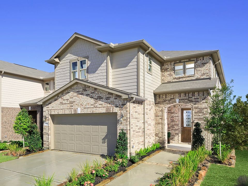 Plan 2646 as modeled at Katy Manor Trails
