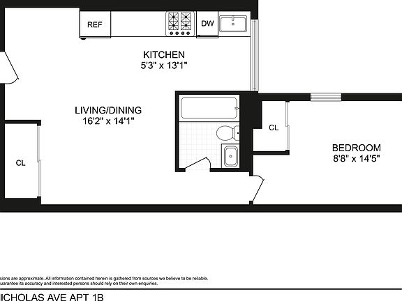 2nd image of 766 Saint Nicholas Ave APT 1B