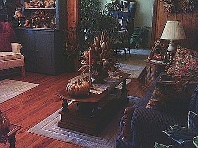 Living Room, Looking into Dining Room
