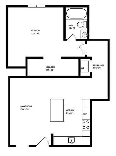 Floor plan Floorplan D Patio