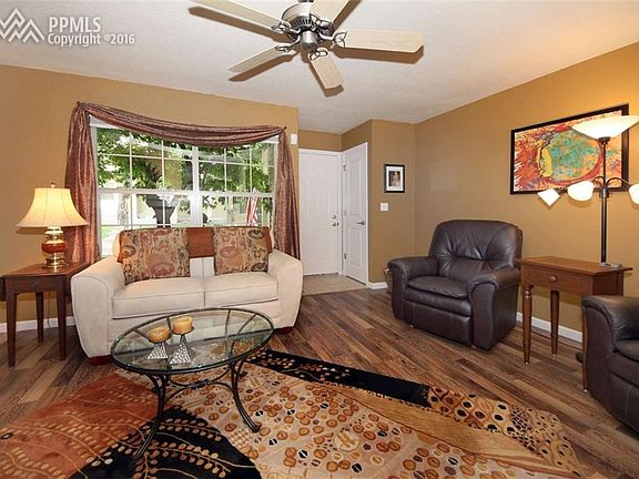 Living room facing front door