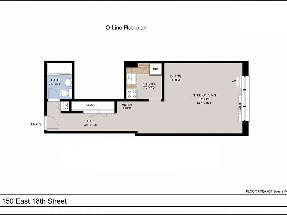 1st image of 150 E 18th St APT 5O