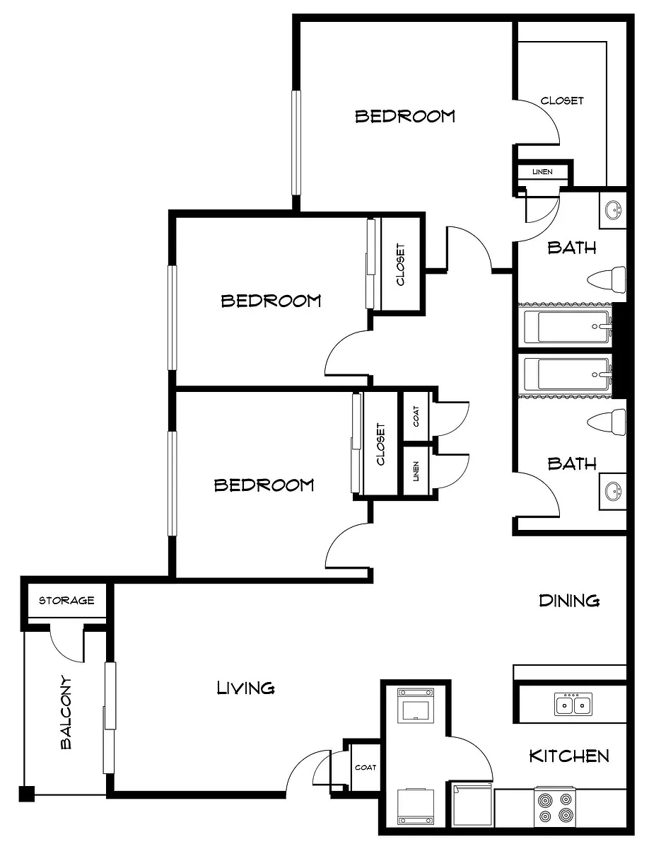 Floor plan Sterling