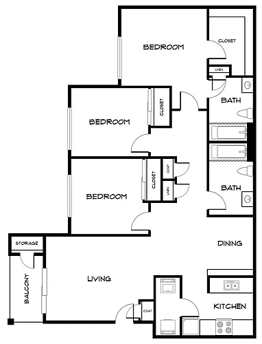 Floor plan Sterling