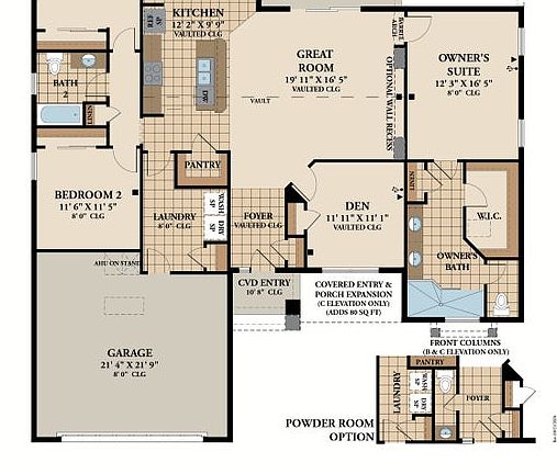 Magnolia Floor Plan