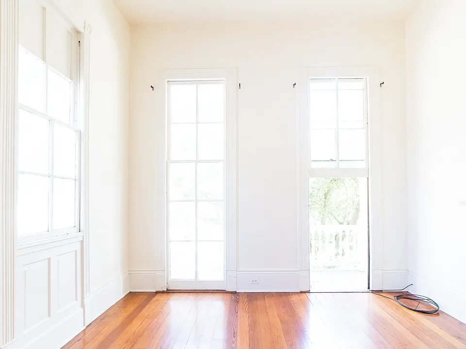 Living Room with Balcony Access