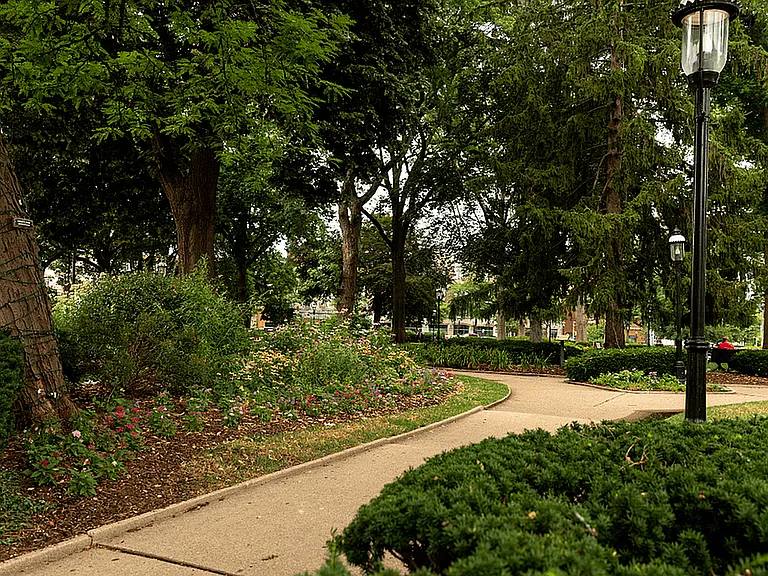 Enjoy the heart of Morristown at the beautiful Morristown Green park!