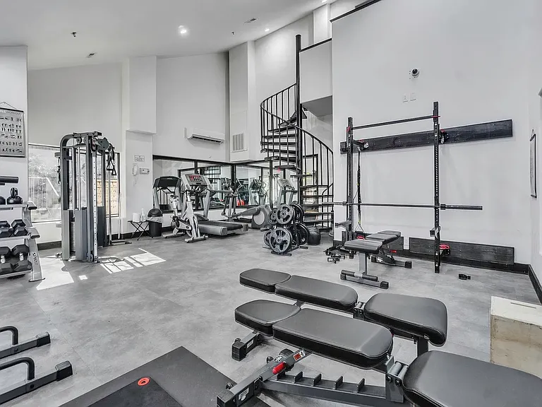 Communal Gym - Pool Level