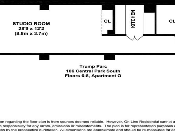 2nd image of 106 Central Park S APT 8O