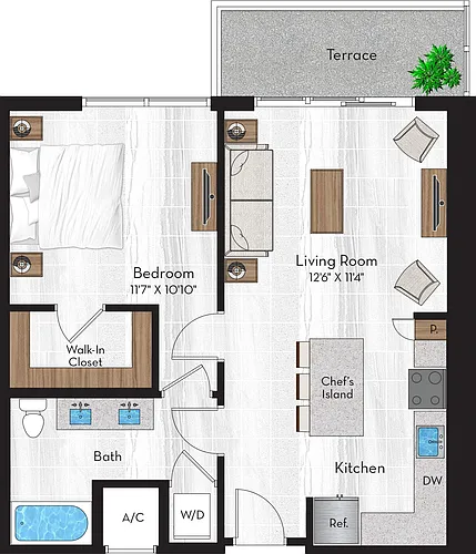 Floor plan A2
