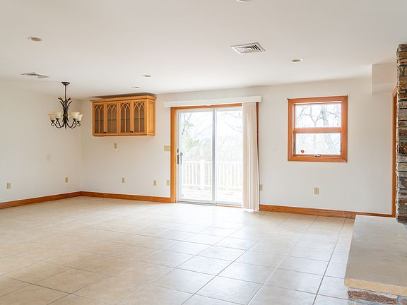 View from front door entry into main living space