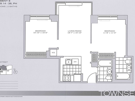 2nd image of 350 W 37th St APT 24E