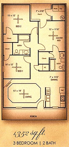 Floor plan LDD1