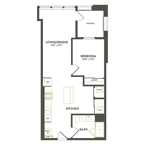 Floor plan A74