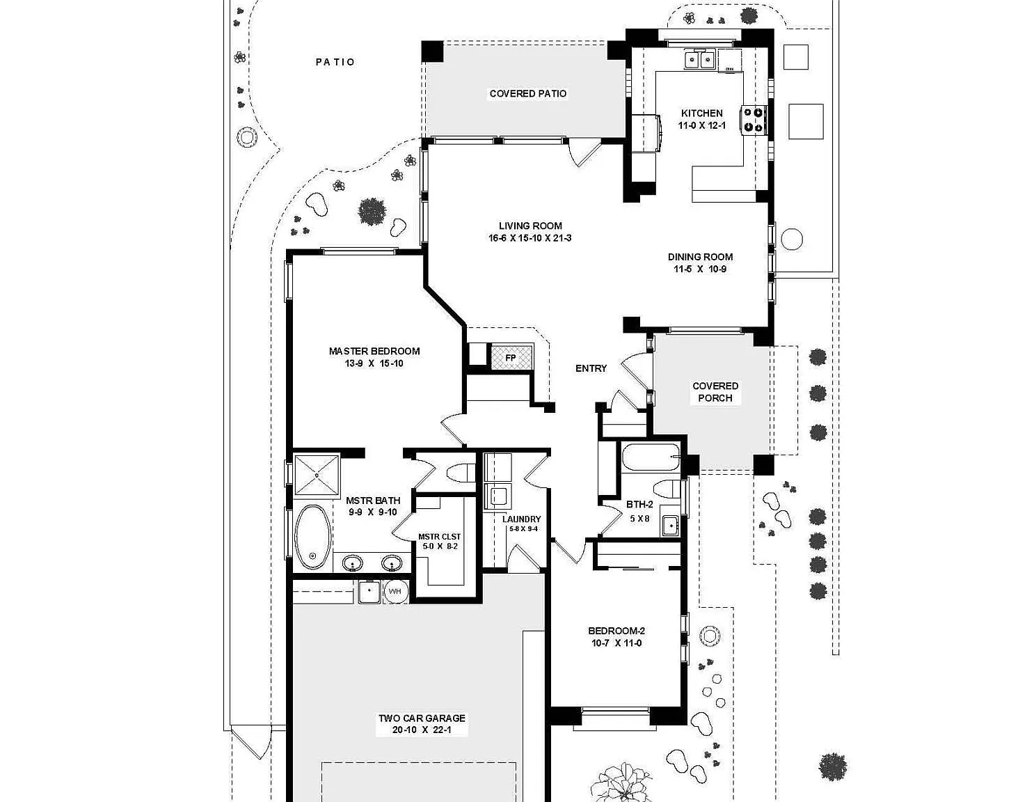 2 bed, 2.0 bath, 1409 sqft, $2,500 — Photo 4