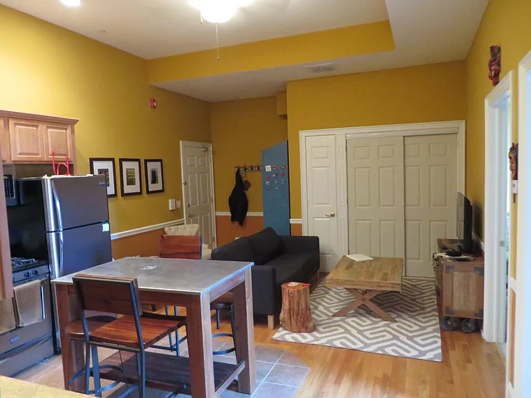 Kitchen + Living Room