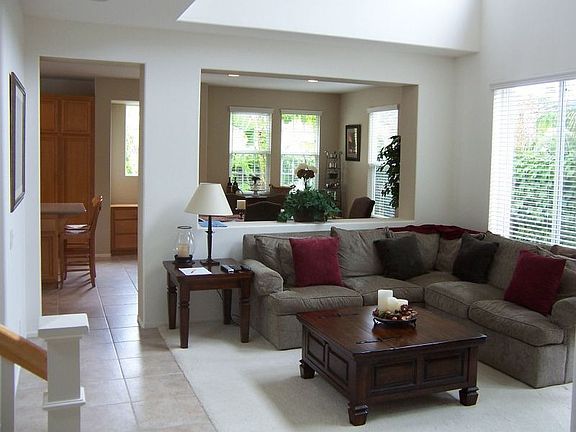 Living Room into the Dining Room