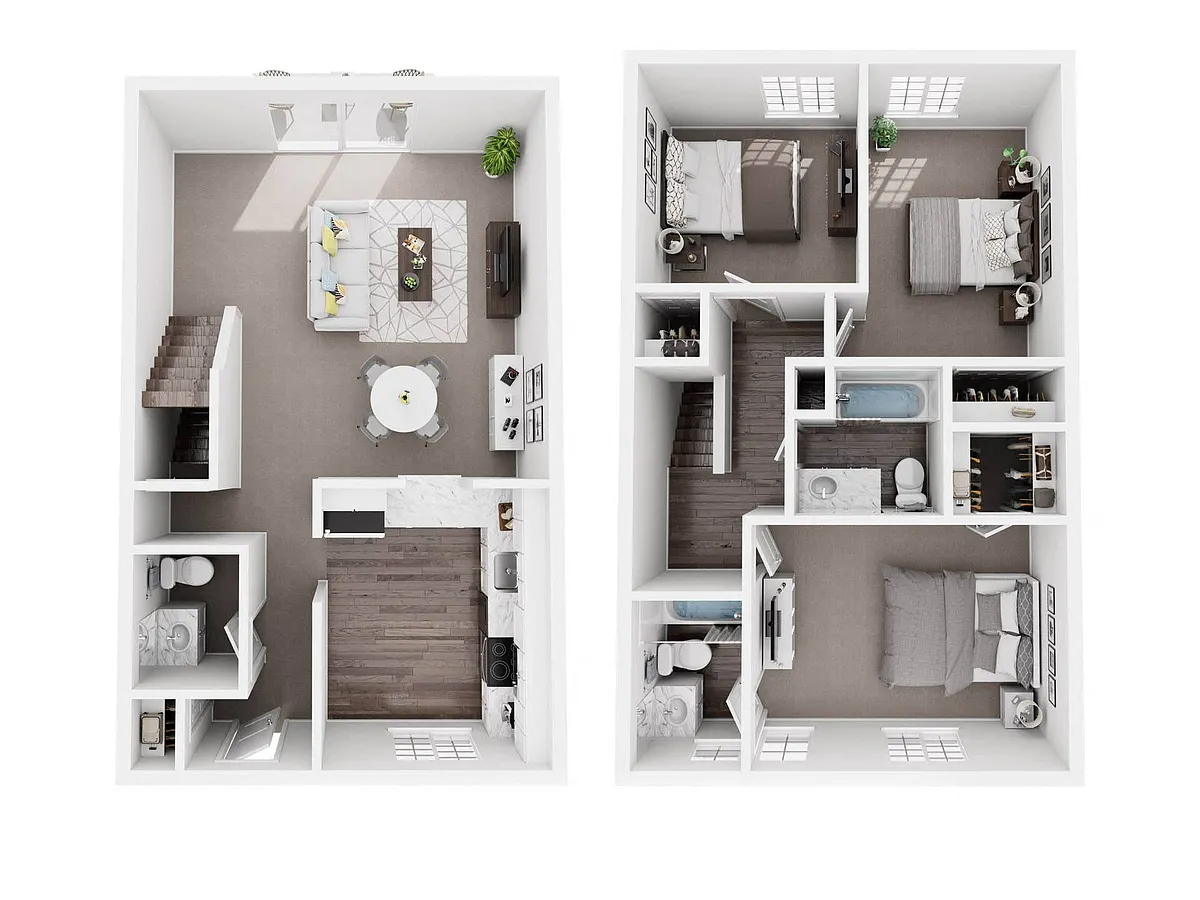 Floor plan Greenwood Renovated