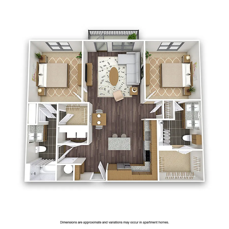 Floor plan Turtle Creek