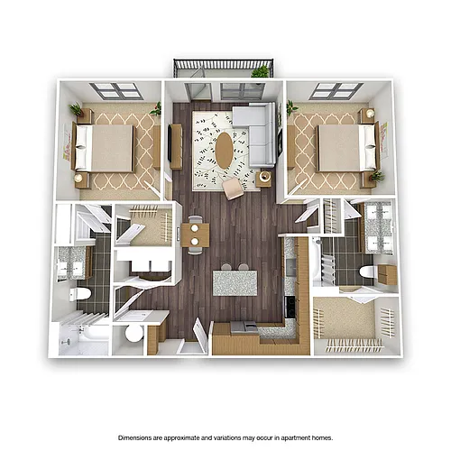 Floor plan Turtle Creek