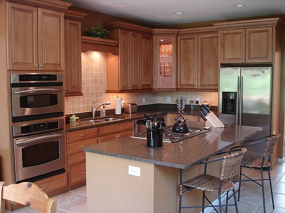 Wide open professional kitchen