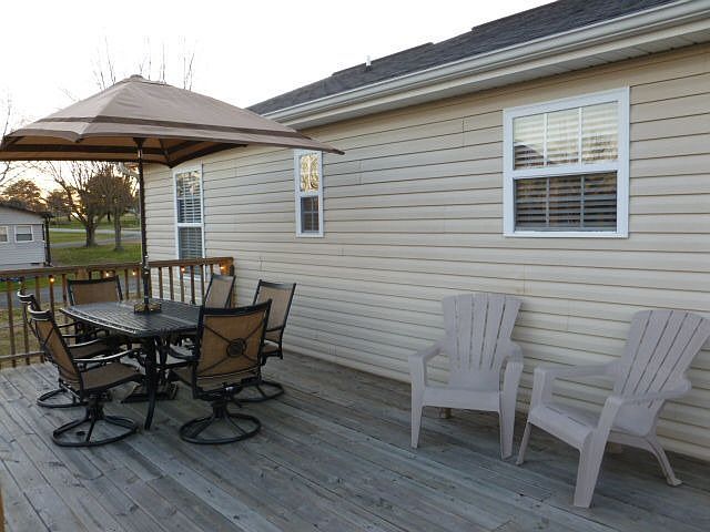 Relax on your deck after a long day