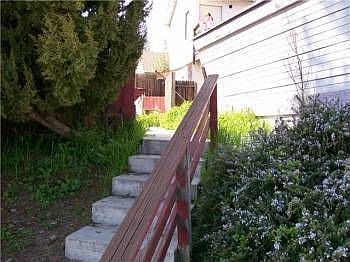 Stairs leadin to guest units