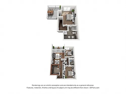 Floor plan C3- Townhomes
