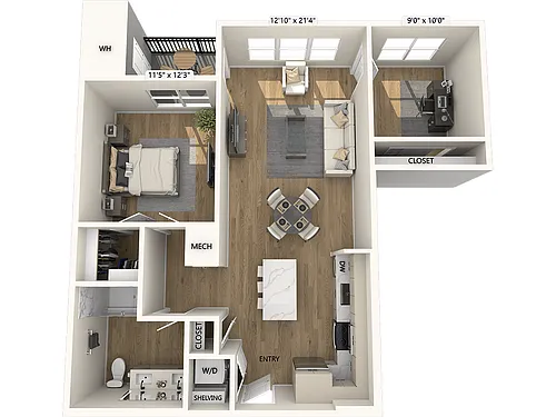 Floor plan AM19-D-SIG-Signature Collection