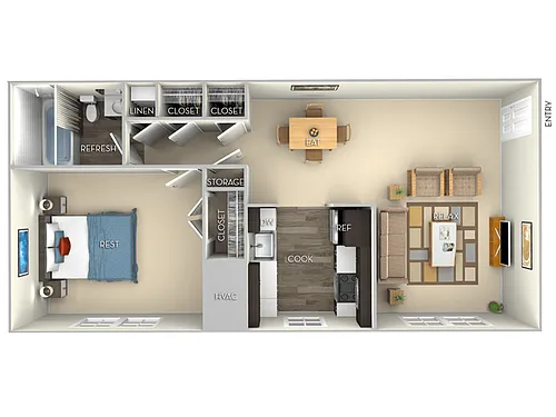 Floor plan The Amber