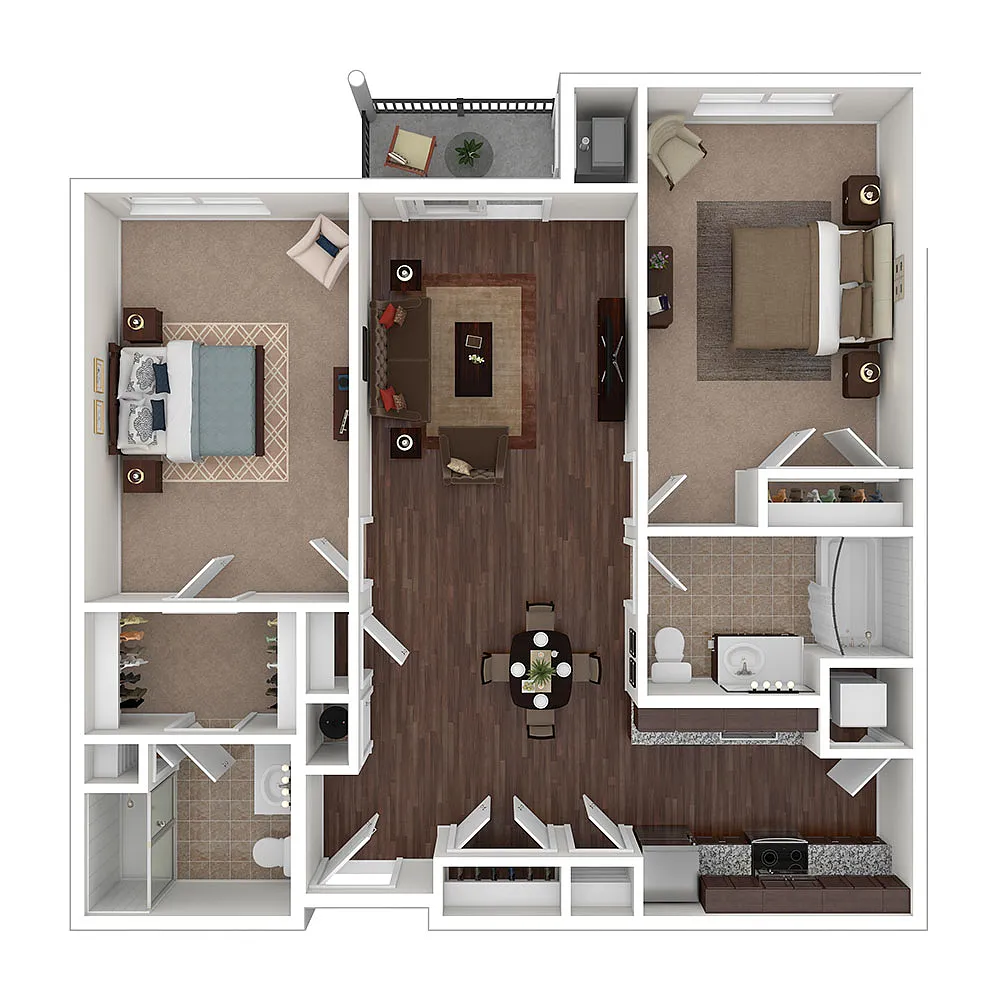 Floor plan Union Mills