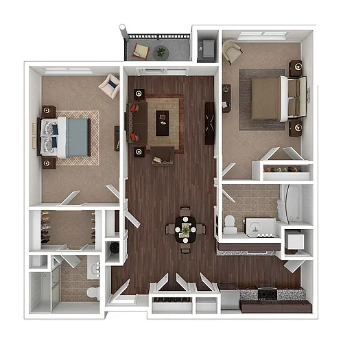 Floor plan Union Mills