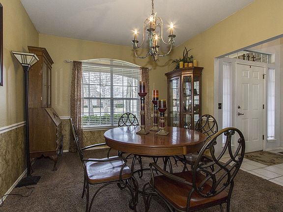 Spacious formal dining room