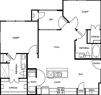 Smart Living on Cullen Apartment Homes — Photo 10