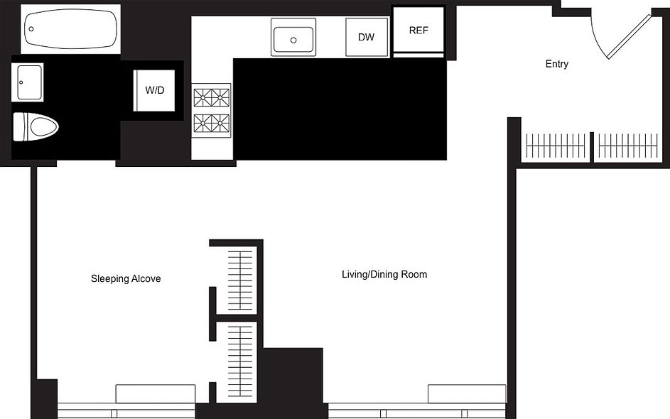 2nd image of 450 W 42nd St APT 9E