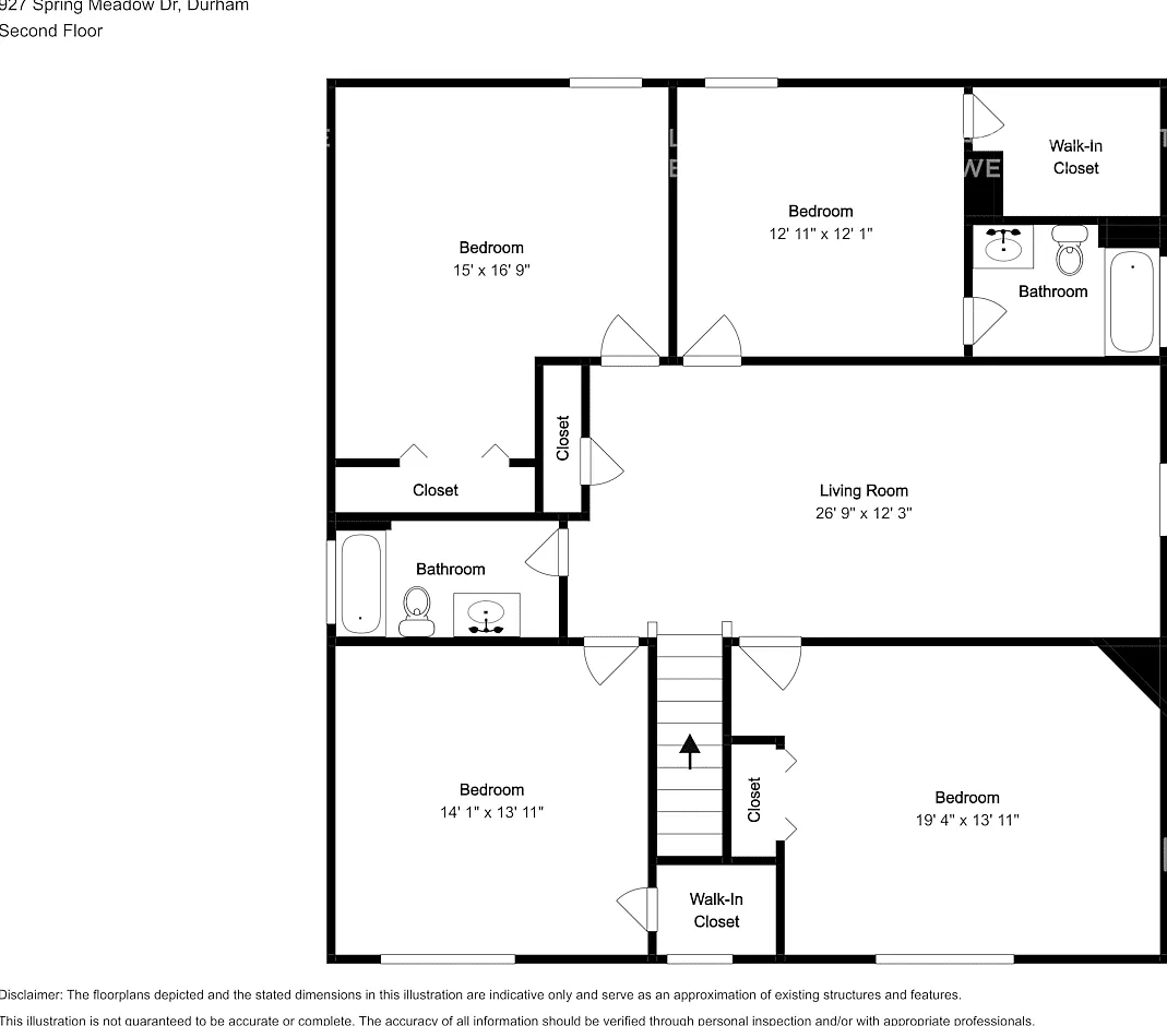 927 Spring Meadow Dr Durham, NC 27713 — Photo 3