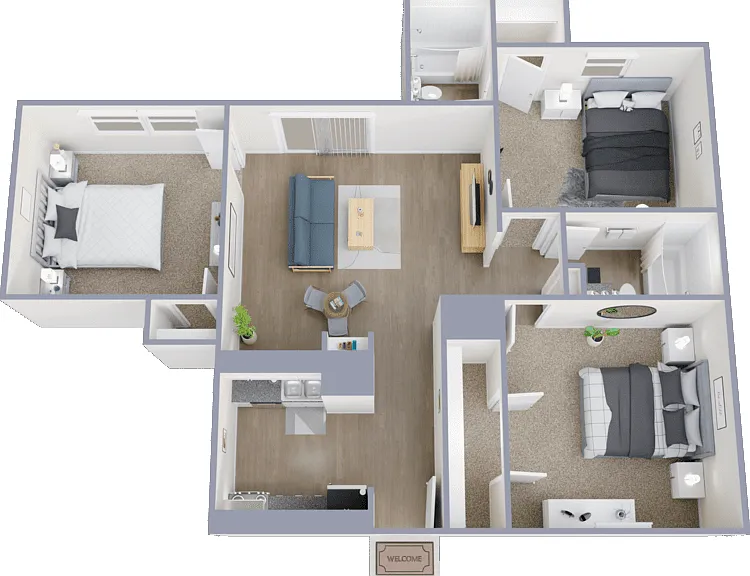 The Matagorda Floorplan Diagram