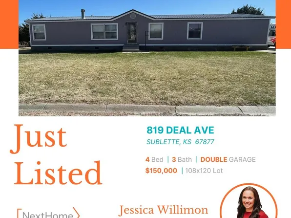 819 W Deal Ave, Sublette, KS 67877