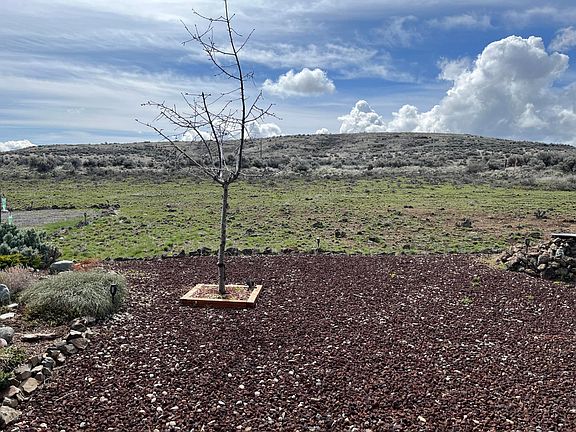 View facing south from the apartment door.