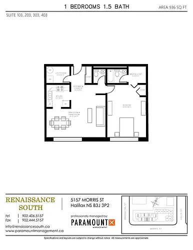 Floor plan 203