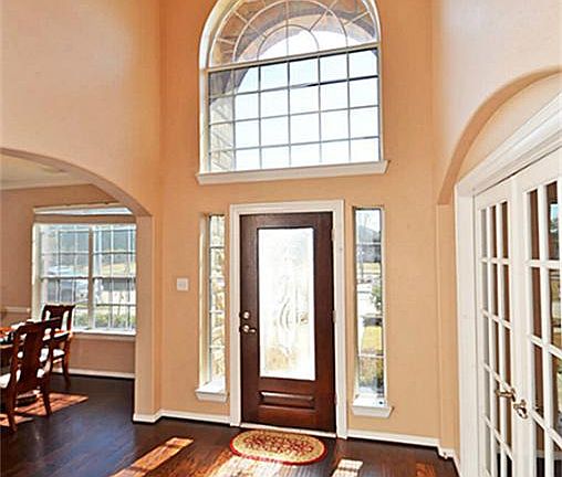 From Entering Home Formal Dining on Left and Large Study on Right!