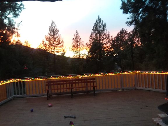 VIEW FROM THE LARGE DECK