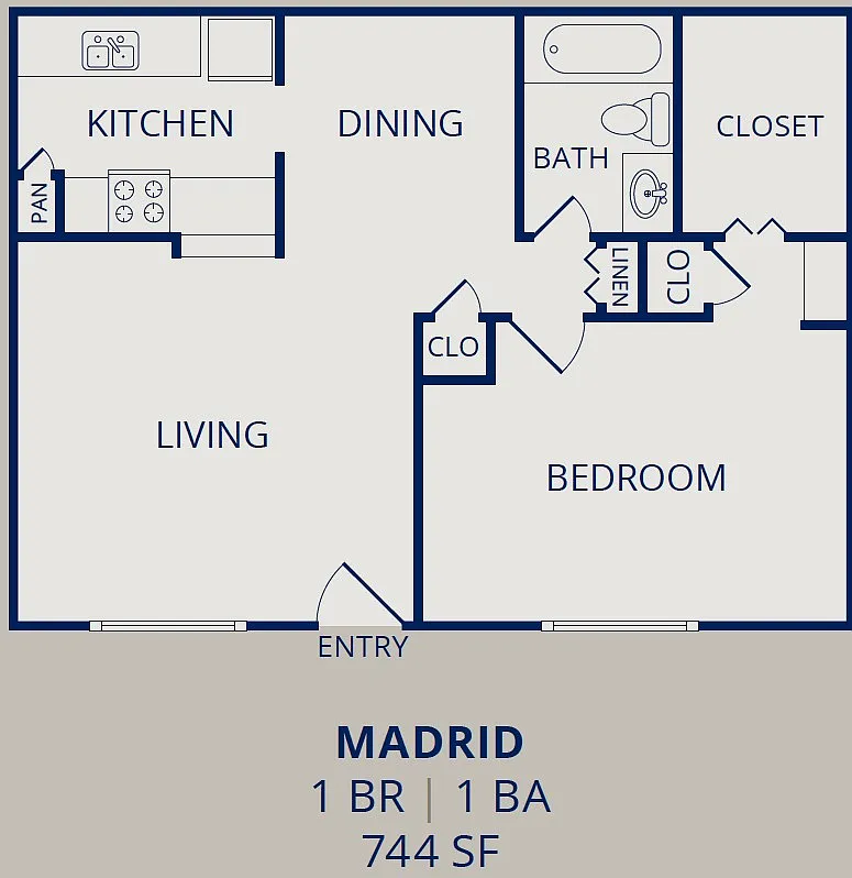Floor plan Madrid A3