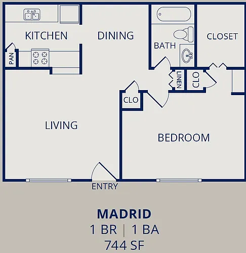 Floor plan Madrid A3