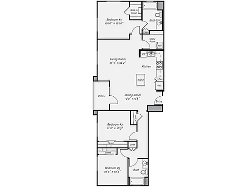 Floor plan CF2