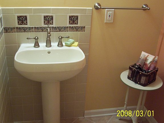 Half bath in basement