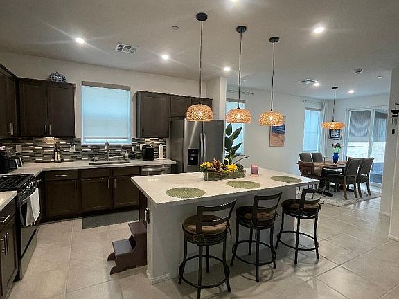 kitchen and dining rm