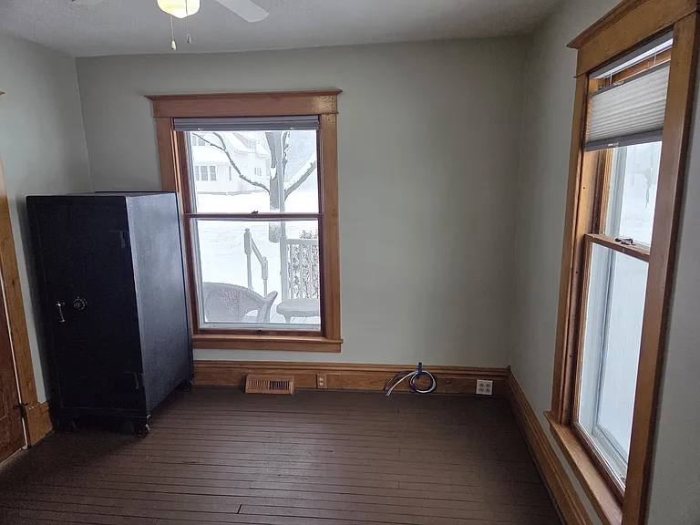 Den or bedroom overlooking front porch.