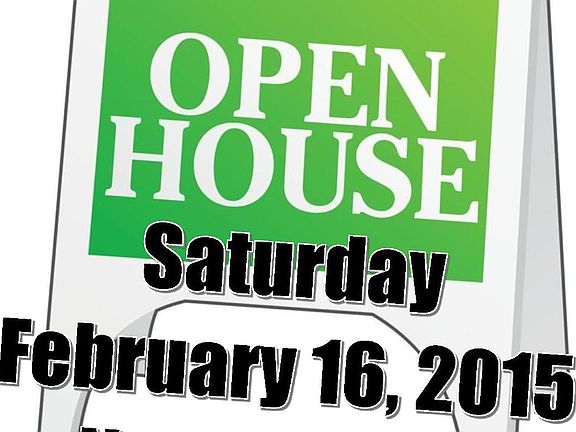 Open House THIS SATURDAY Noon - 3 pm!